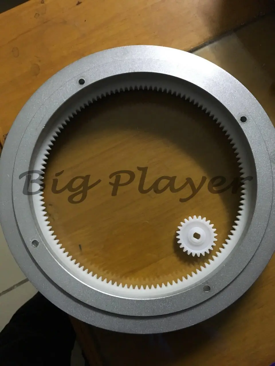 

Turntable Aluminum Turntable Two-way Electric Display Stand Display Stand Turntable, Gear Accessories Electric Dining Table