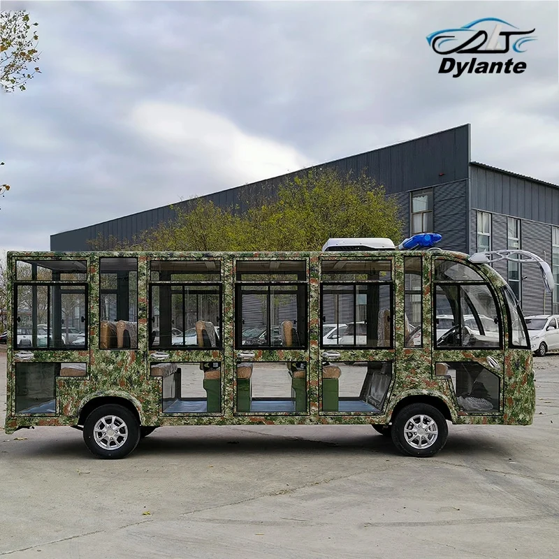 

Manufacturer Customizable Street Legal Electric Tour Bus High Quality 72V Lead-Acid Battery Electric Car Closed Tourist Bus