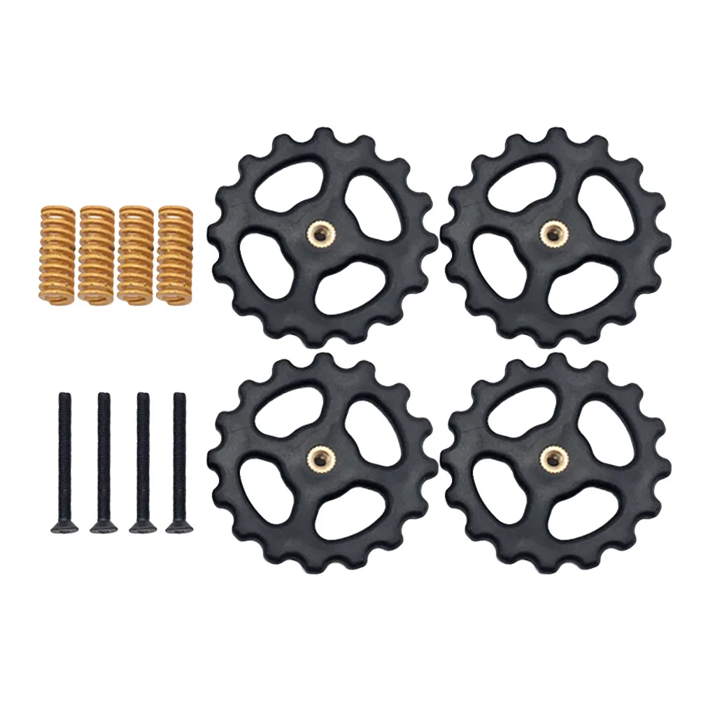 

M3x45 Yellow Leveling Spring Kit for Heated Bed 3D Printer Accessories Precision Adjustment Screws for Flat Print Surface