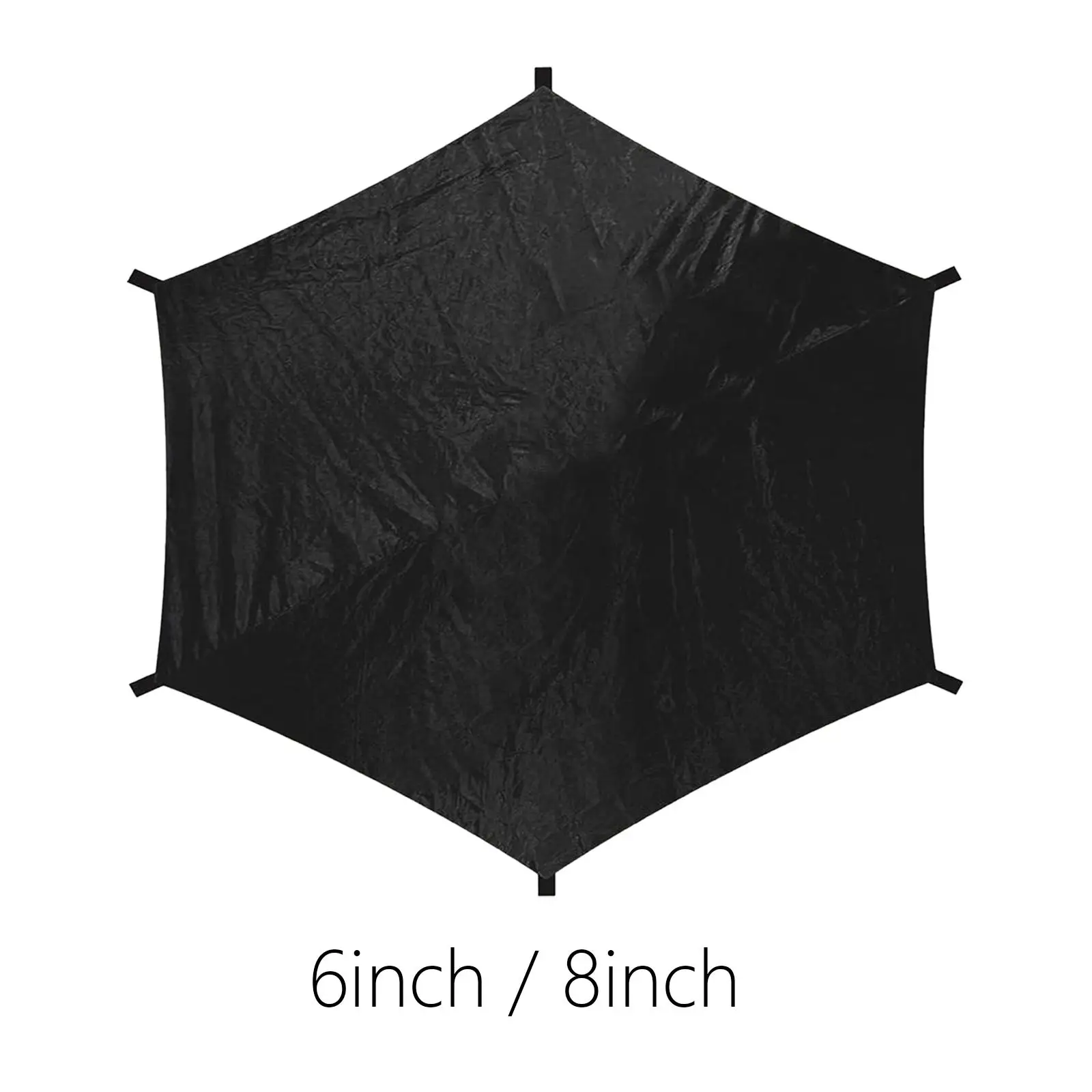 Trampoline Shade Cover Only, Trampoline Sun Protection Cover, Black PE Ceiling