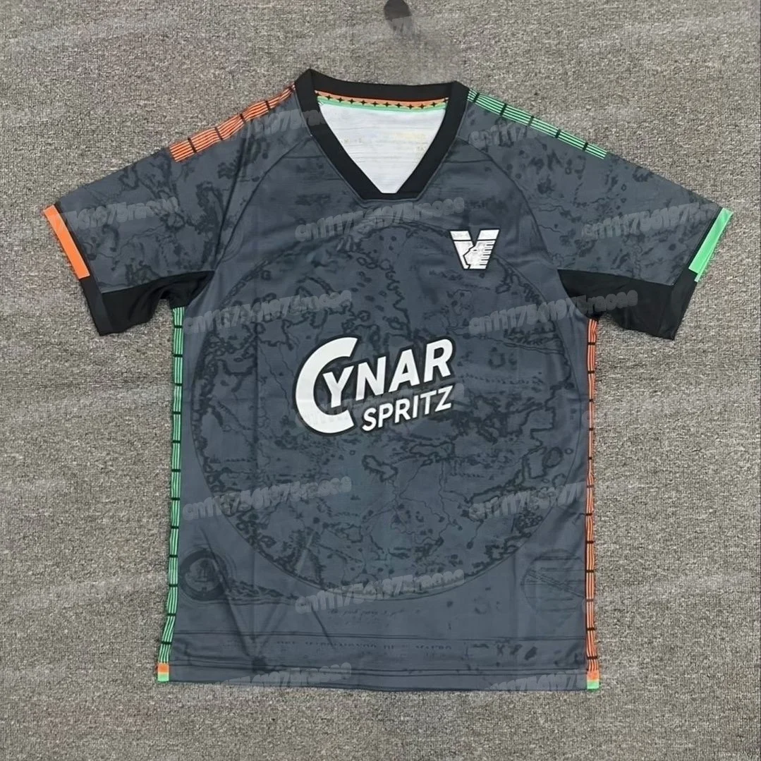 2026 Venezianisches Fußball-Fanoutfit im Familienstil, Lässiges Sport-T-Shirt mit 3D-Druck, Bequem, Atmungsaktiv, Schnelltrocknend, Strandkleidung – Detail 5