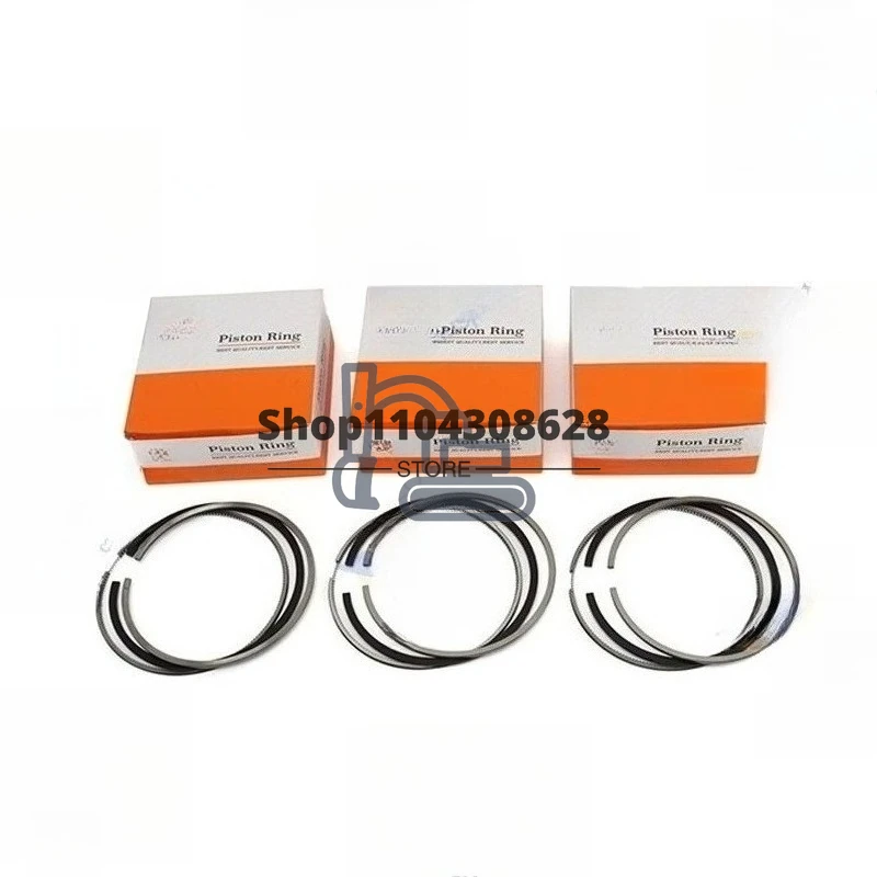 72*1.5+1.5+3.5mm 3TN72 Piston Rings Set 72mm STD For 2T72 3T72 3T72LE-TBS F935