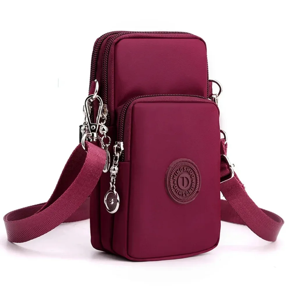 

Nylon Cell Phone Bag New Women Mobile Phone Bag Coin Purse Strap Shoulder Bag Small Crossbody Bags for Women Wallet Travel Purse