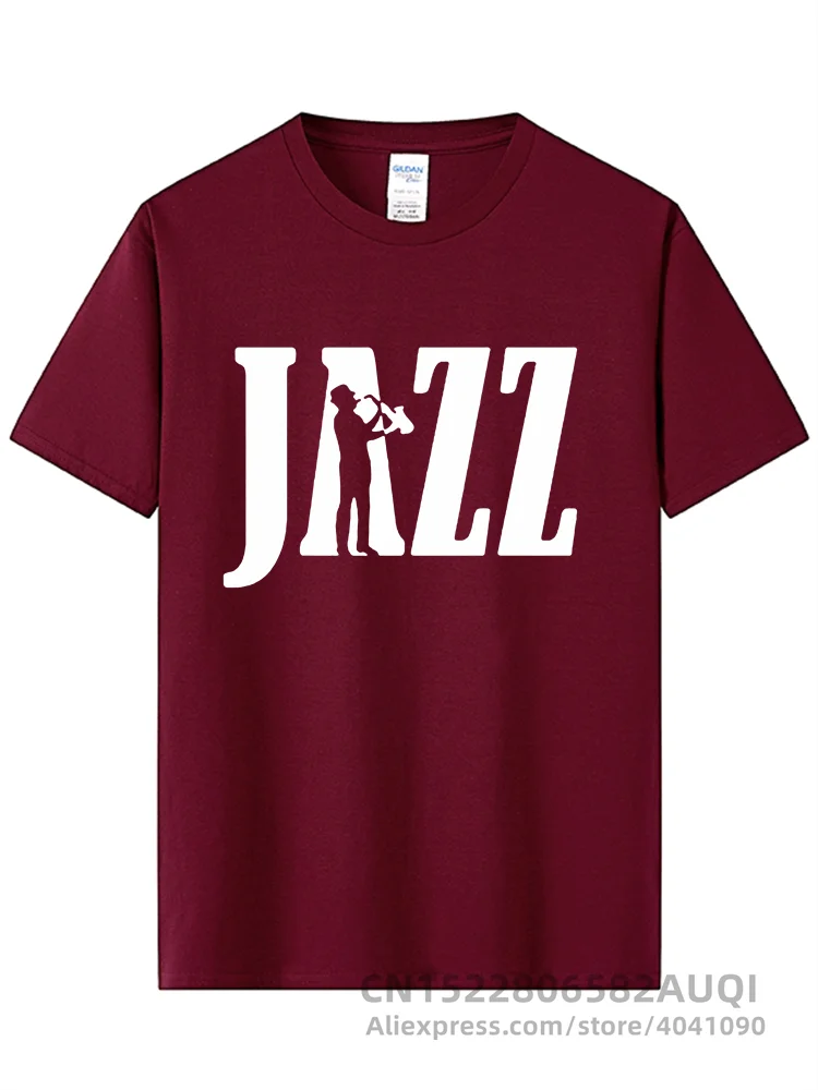 Funny Jazz Saxophone T Shirt Summer Autumn Camiseta Retro Tshirt New Print Graphic T Shirt Cotton Harajuku Streetwear Male