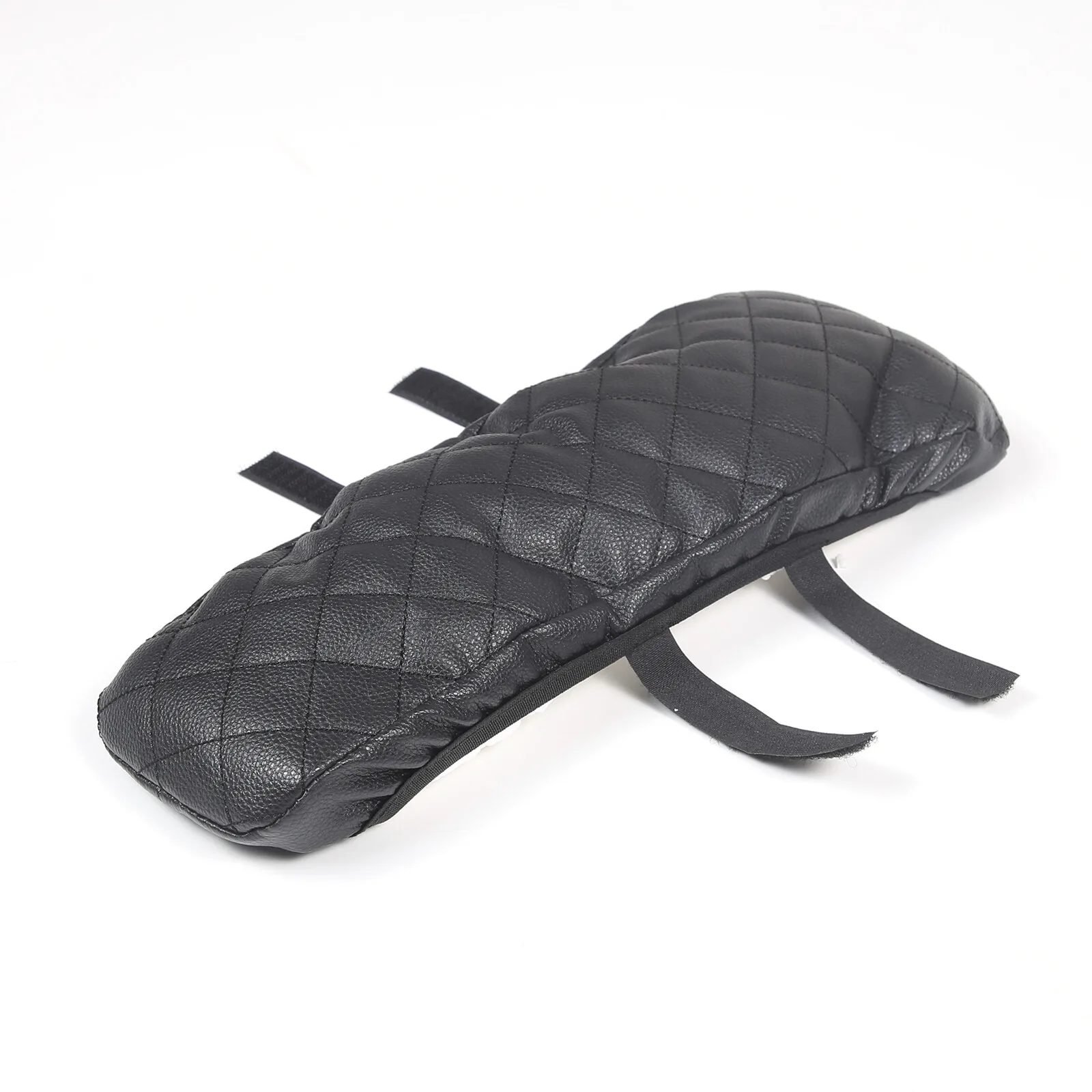 

Черный кожаный чехол на подлокотник центральной консоли из искусственной кожи, автомобильный Стайлинг, детали интерьера, аксессуары для BMW X1 U11 2023-25/iX1 2022-2024