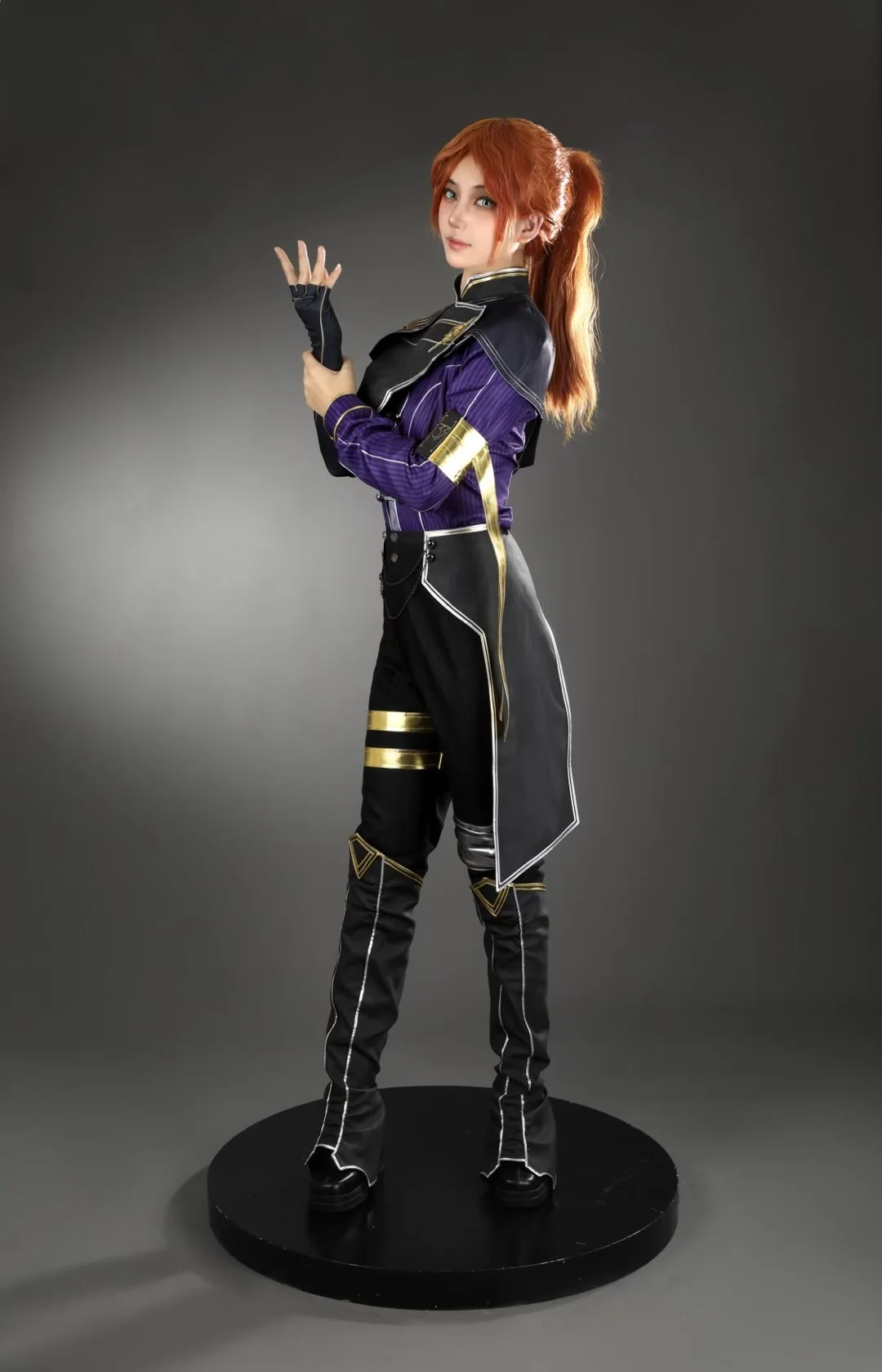 

Clair Obscur: Expedition 33 Maelle Mael Cosplay Costume Coat pants gloves leg covers prop Halloween party menwomen fashion set