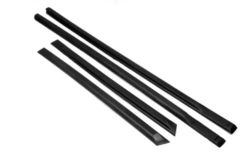 

Side Door Rub Strip Moulding Trim Set (4 Doors Thin Version) for VW Jetta MK2 Best Value Car Parts