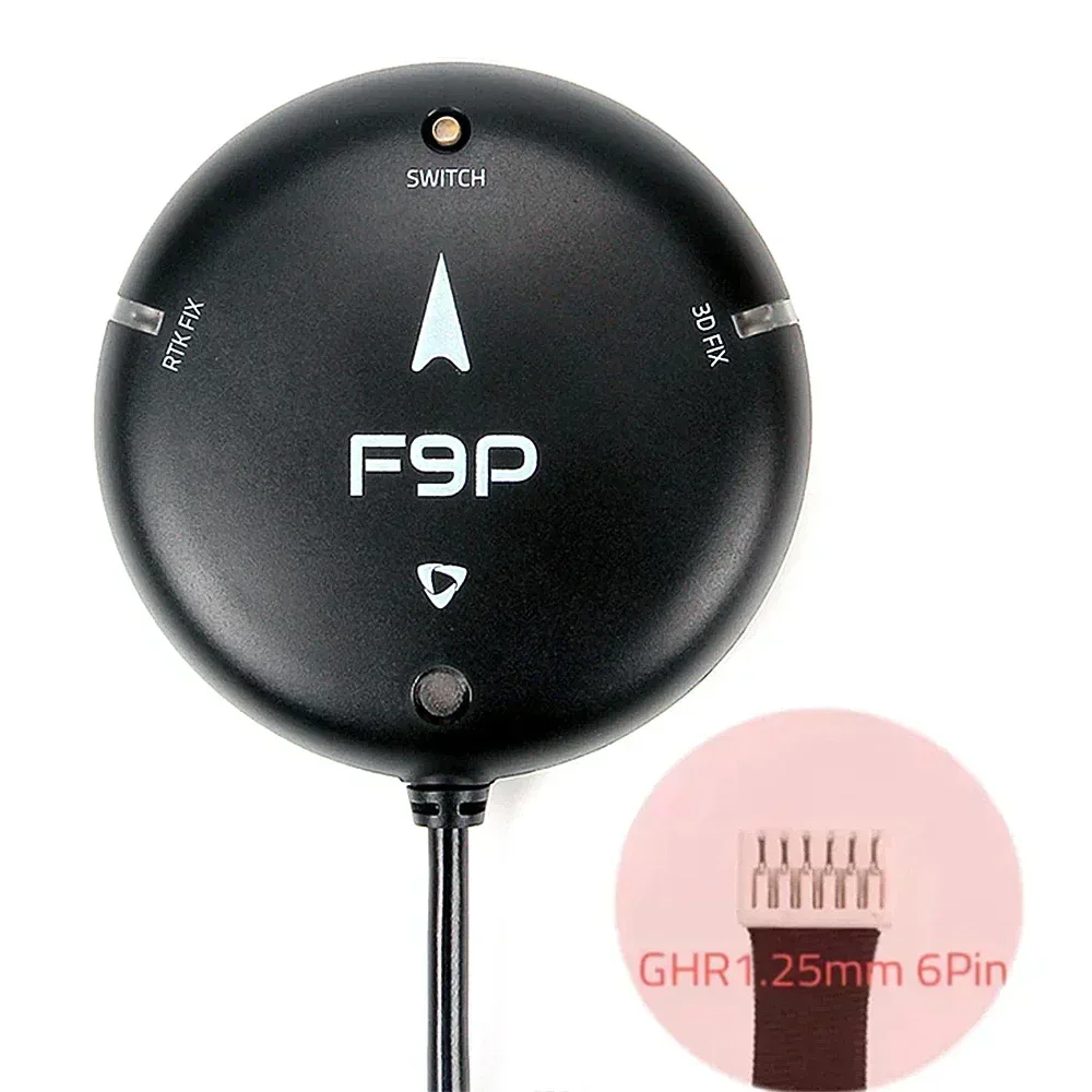 Holybro H-RTK F9P GNSS Series H-RTK Rover Lite / H-RTK Rover Lite 2nd GPS / Helical / Base for RC FPV Drone thumbnail 4