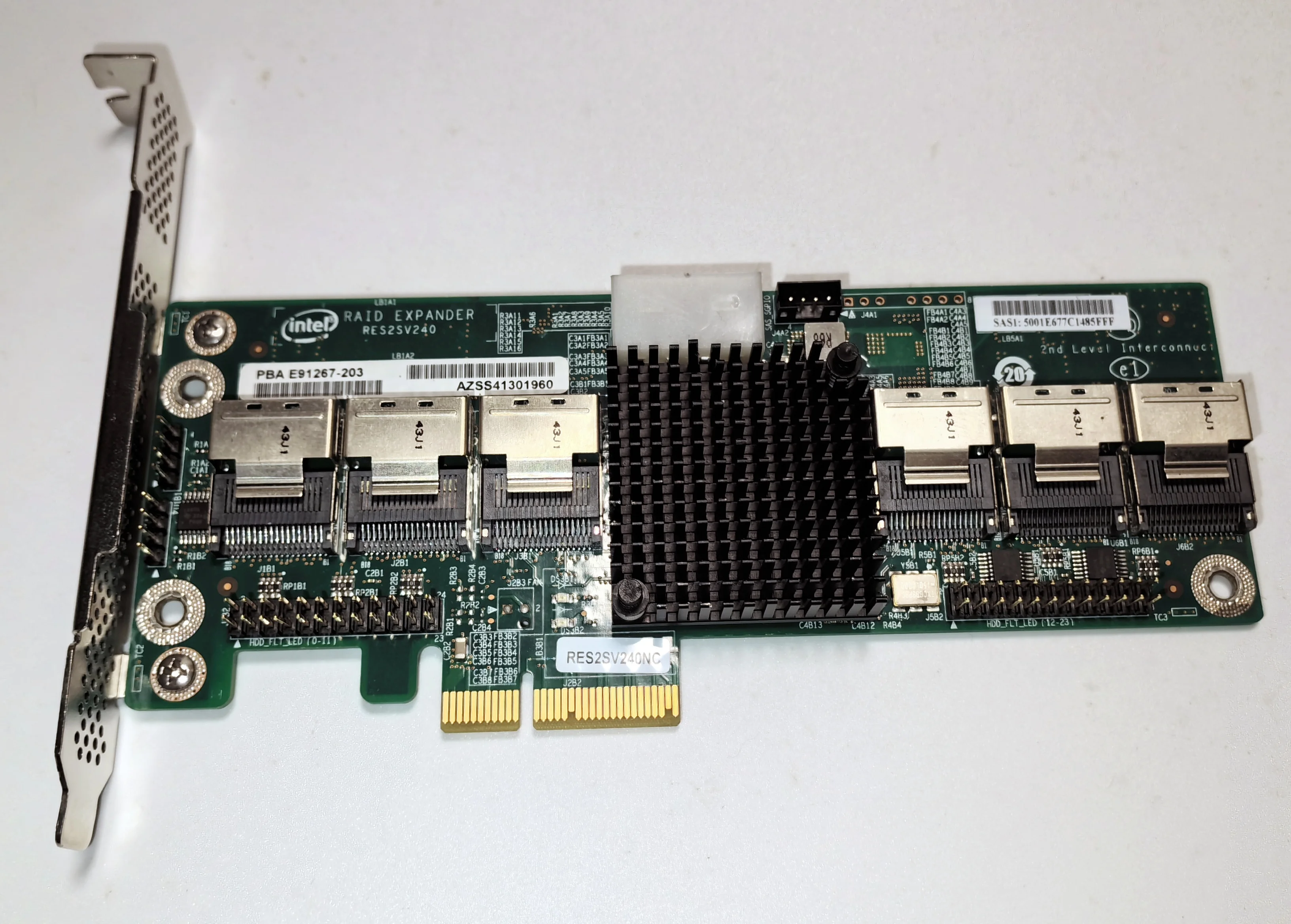 Intel RES2SV240 24port 6G 6Gbps SATA SAS Expander Server Adapter RAID CARD