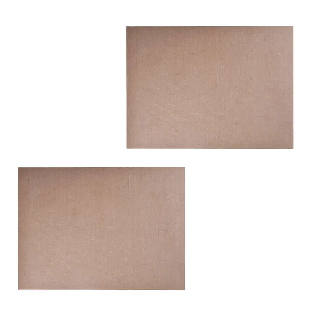 2Pcs Oven Mat Liner Non Stick Baking Sheet High Temperature Resistant Reusable Oil Proof Oven Liner for Baking Bbq Craft 40x30