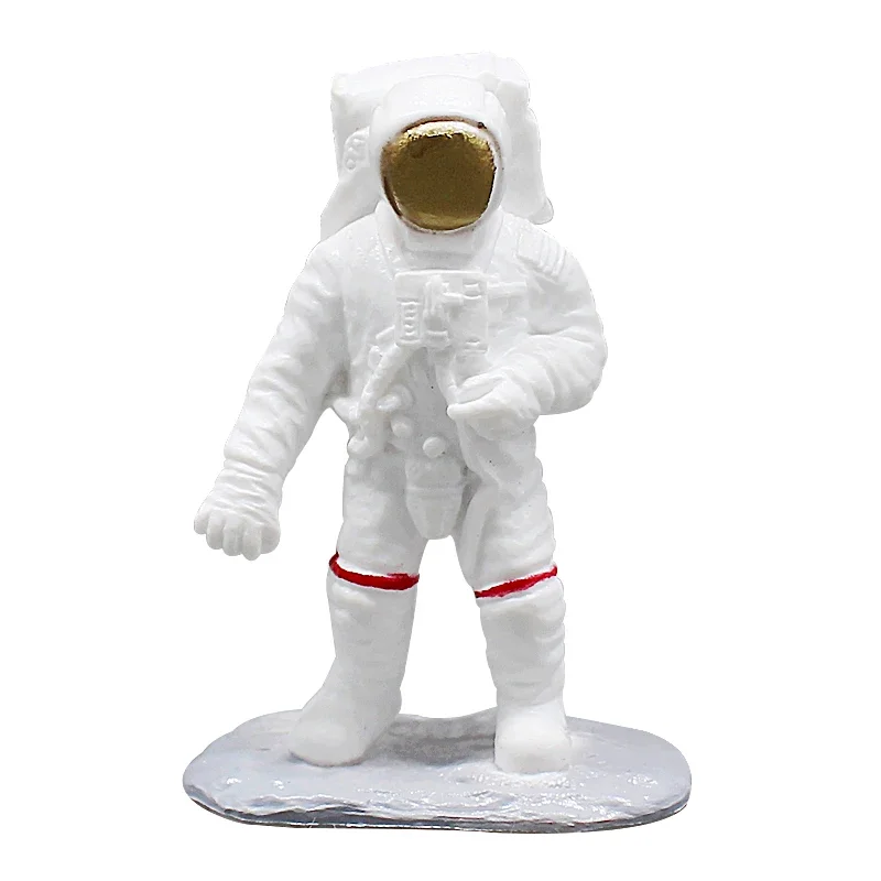 Raumschiff Astronaut Mini Kleines Raumfahrzeug Rover Weltraum Raumschiff DIY Modell Actionfiguren Figur Spielzeug Ornament Zubehör