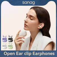 Sanag Z60S Ear Clip OWS Earphones HiFi Sound Open Ear Ear buds Audífonos Bluetooth Wireless Headphones Flash-sale Chioce Headset