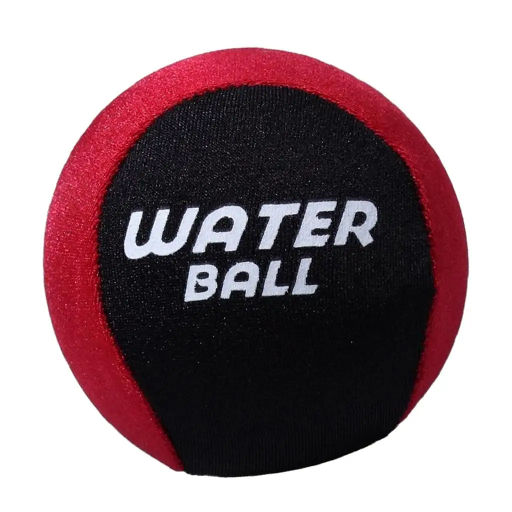 

2-6pack Water Bouncing Ball Skimmer for Beach Sport Swimming Pool Game Red Black