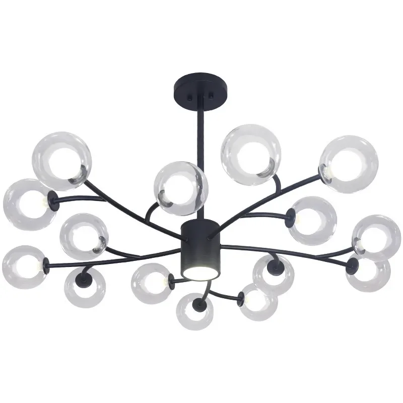 

Nordic, living room, chandelier, modern, minimalist, dining room, lamps