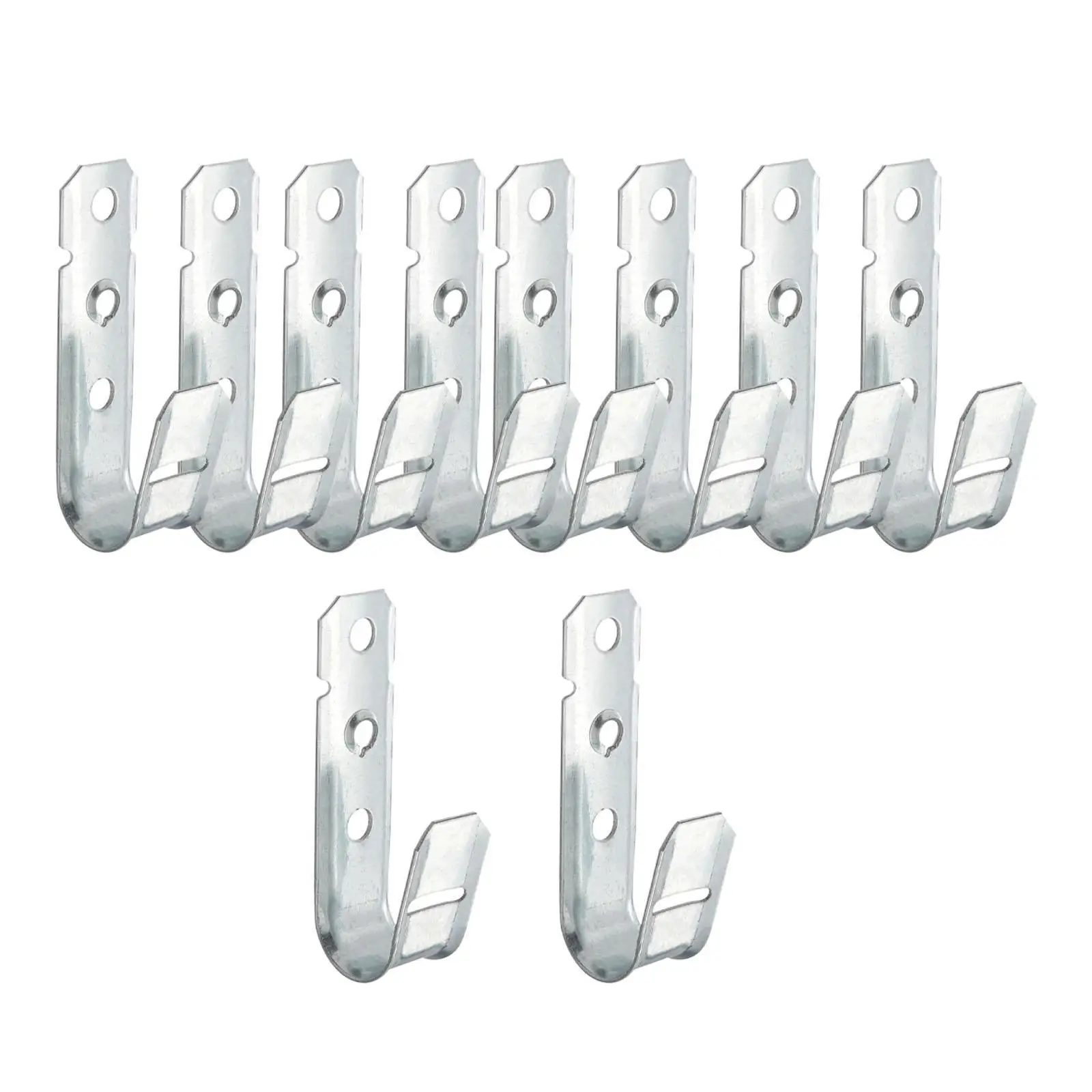 Multi Purpose J Hook Hangers Galvanized Steel Cable Management Hooks for Wires and Cables for Server Room