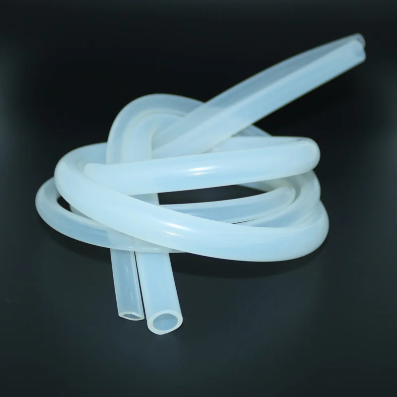 1/5M Flexible Silicone Tubing Food Tube Pipe Temperature Resistance Nontoxic Transparent Soft Silicone Aquarium Pump Faucet Hose