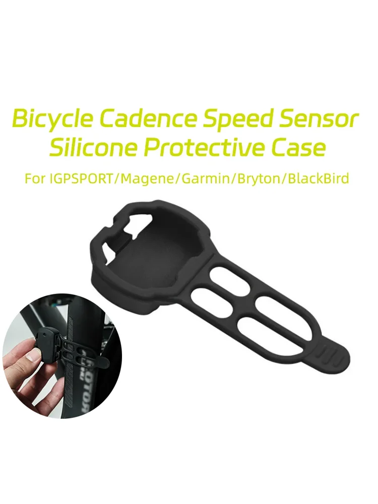AliExpress ESLNF Anti-dust Road Bicycle Cadence/Speed Sensor Silicone Cover Soft Protective Case For Garmin Igpsport Magene Bike Computer Sensor