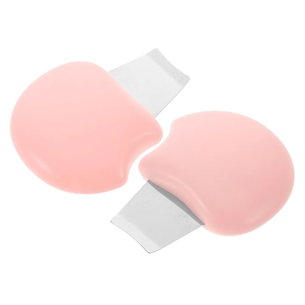 Roze Mini Draagbare Handleiding Black Head Remover Tool Gezichtsspatel Diepe Reiniging Huidschraper Thuisgebruik Gezicht Peeling Borstel