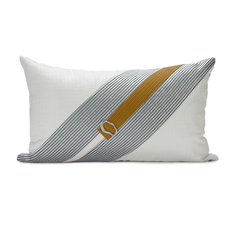 

Nordic Luxury Cushion Cover Home Decoration Grey Yellow Cotton Ornamental Sofa Pillows for Living Room Chair Ramadan Cushions