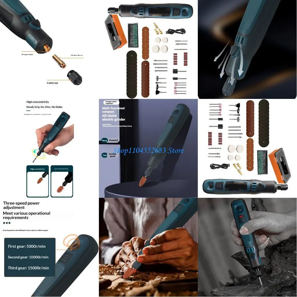 

Y6GD Variable Speed Engraving Pen Safe Polisher Efficient for Professional Artists