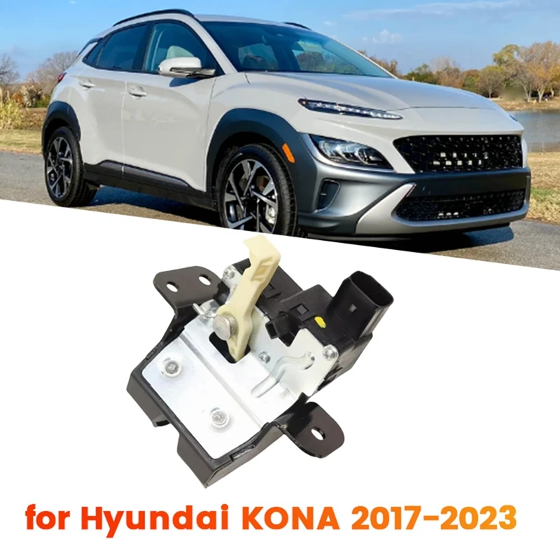 Car Luggage Compartment Lid Lock Assembly 81230-J9000 For Hyundai KONA 2017-2023 Trunk Lock Assembly