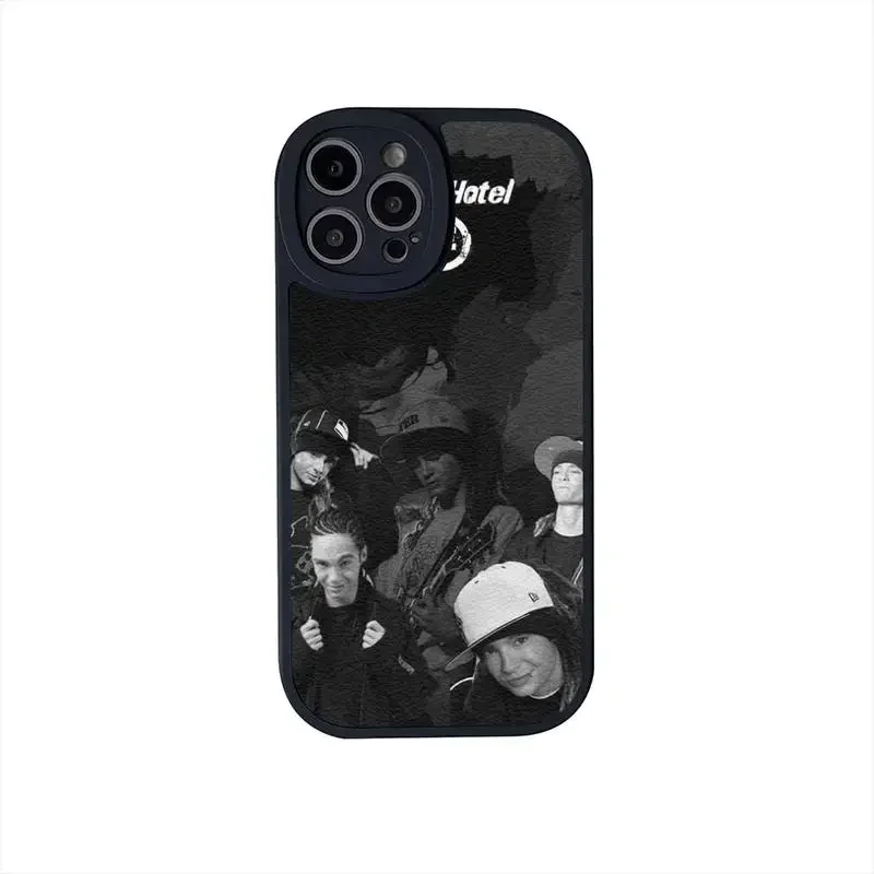 Bill Tom Kaulitz Tokio Hotel Phone Case For iPhone 11 12 13 14 X XR Pro MAX 7 8 Plus Lens Protective Leather Soft Back Cover