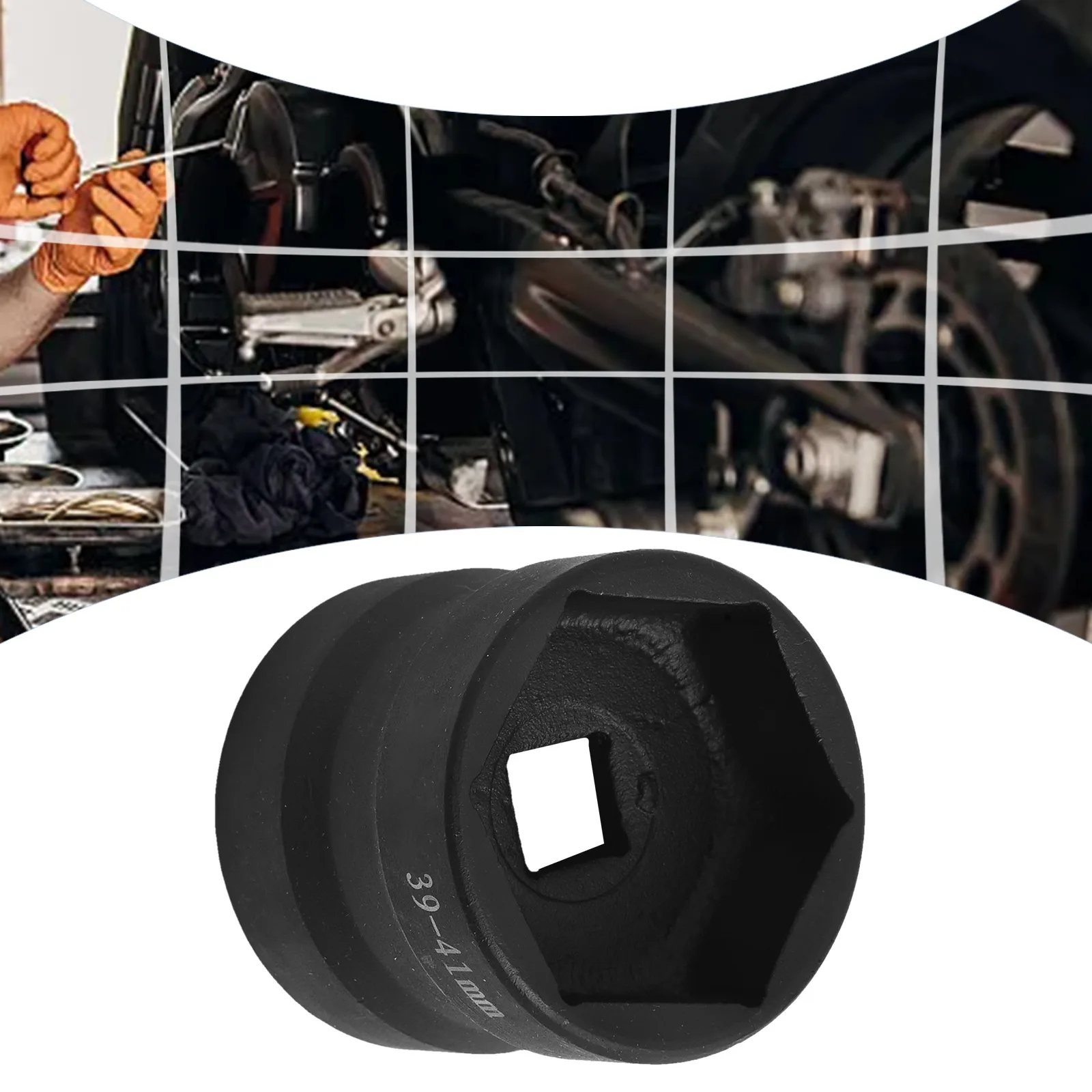 Compact Design For GY6 Clutch Removal Tool 39 41mm Ideal for Easy Storage and Portability in Motorcycle Repairs