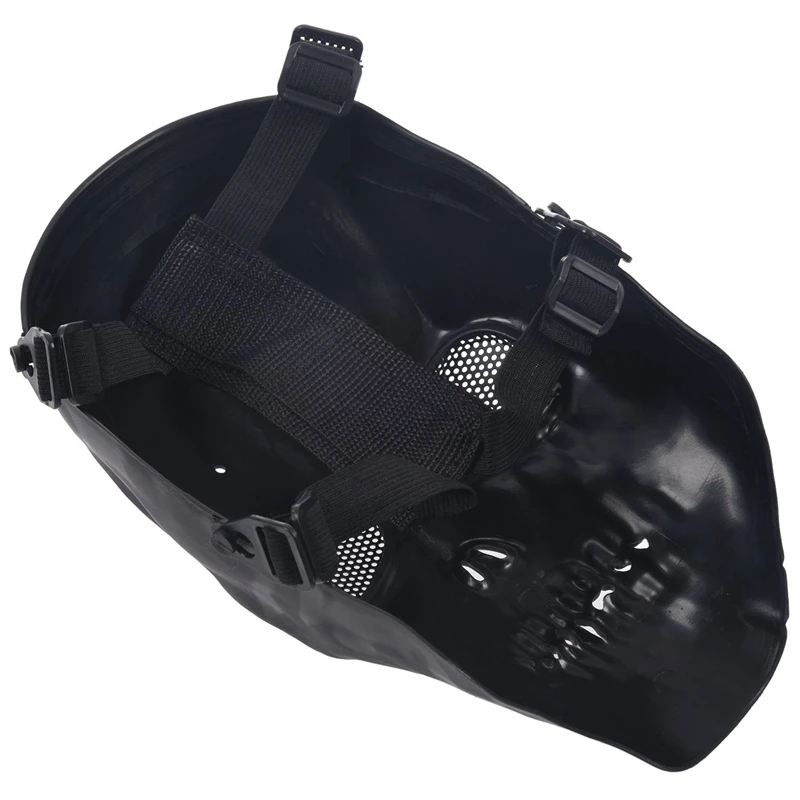 Masque de protection complet pour airsoft, 3X, crâne, noir