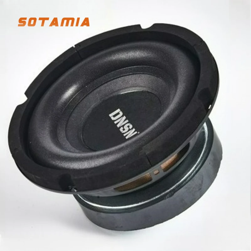 SOTAMIA 1 قطعة 6.5 بوصة مضخم الصوت المتكلم 4 أوم 100-200 واط 120 مضخم صوت مغناطيسي مكبر صوت للسيارة الأجهزة المنزلية مكبر الصوت
