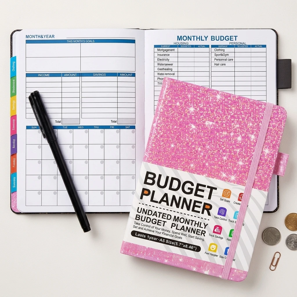 

Hardcover Password Notebook with Lock Pink Privacy Protection Contact Recording for Office Business Adults 15.5 by 12 cm
