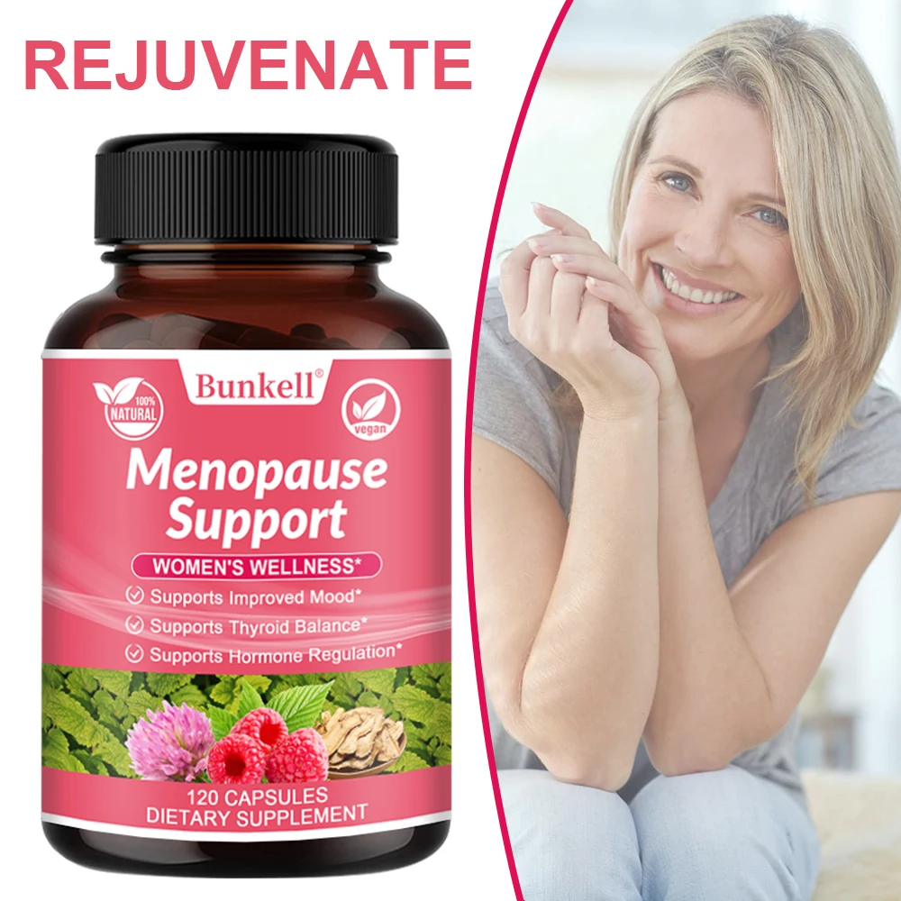 

Women's Health Capsules Menopause Support Improved Mood Thyroid Balance and Hormone Regulation