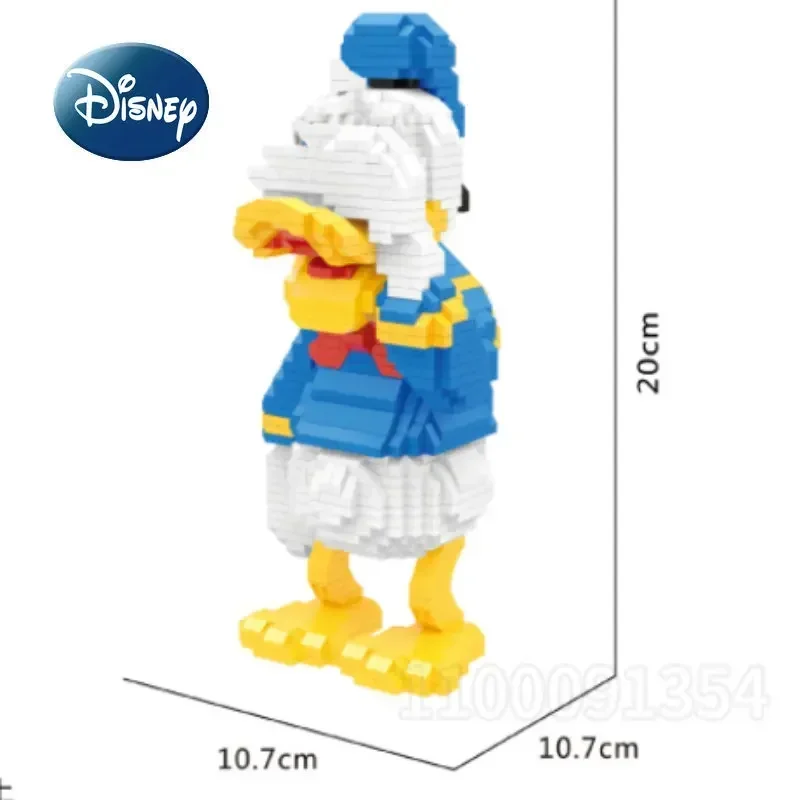 Topolino Minnie Nuovo Blocco da costruzione per bambini Cartone animato Modello 3D Giocattolo Building Block Giocattolo educativo per bambini Regalo di compleanno