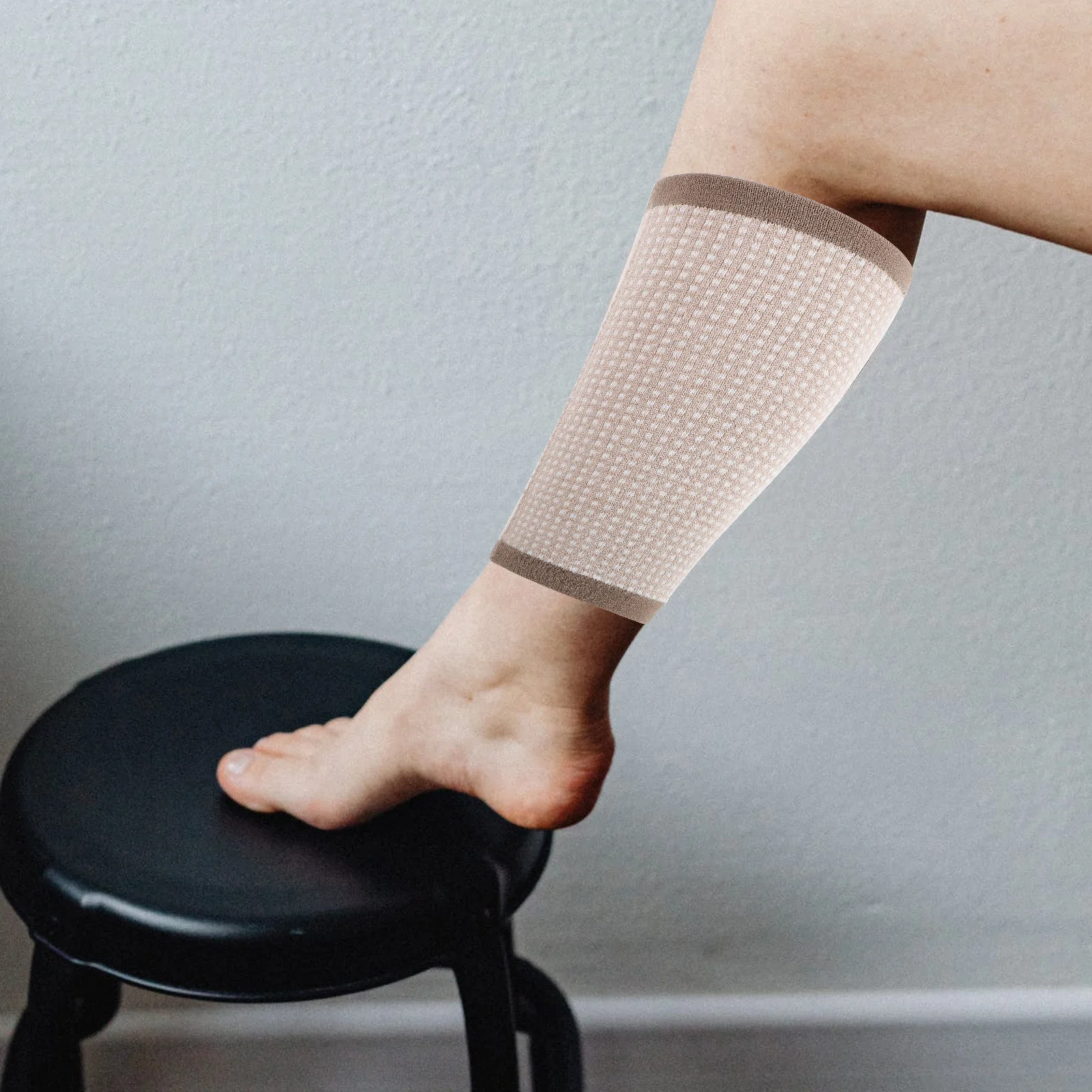 

2pcs Thickened Wool Sleeve For Ankle Warm Cover Sports Fitness Running Cycling Basketball Ankle Brace