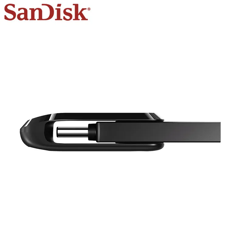 محرك أقراص فلاش SanDisk Ultra Dual OTG USB 3.2 Type-C محرك أقراص فلاش 64 جيجابايت 128 جيجابايت 256 جيجابايت 512 جيجابايت حتى 400 ميجا بايت/ثانية قرص فلاش الذاكرة لهاتف iPhone 15