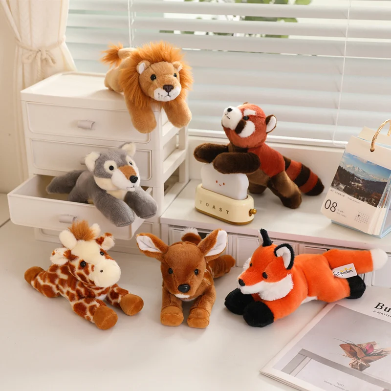 bonecos-de-pelucia-kawaii-de-20cm-animais-de-desenho-animado-raposa-panda-lobo-tigre-decoracao-de-natal-almofada-de-pelucia