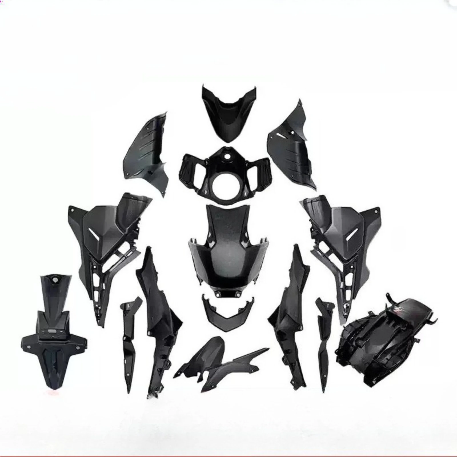 For Wuyang Honda CB190R Euro4 Storm Eye Motorcycle Parts Full Fairing Fuel Tank Side Cover Rear Fender Body Cowl Mod Protector