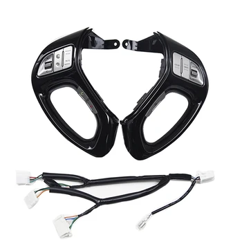 Zwart Paneel Cruise Control Knoppen Auto Stuurwiel Knoppen Voor Hyundai Ix35 Tucson