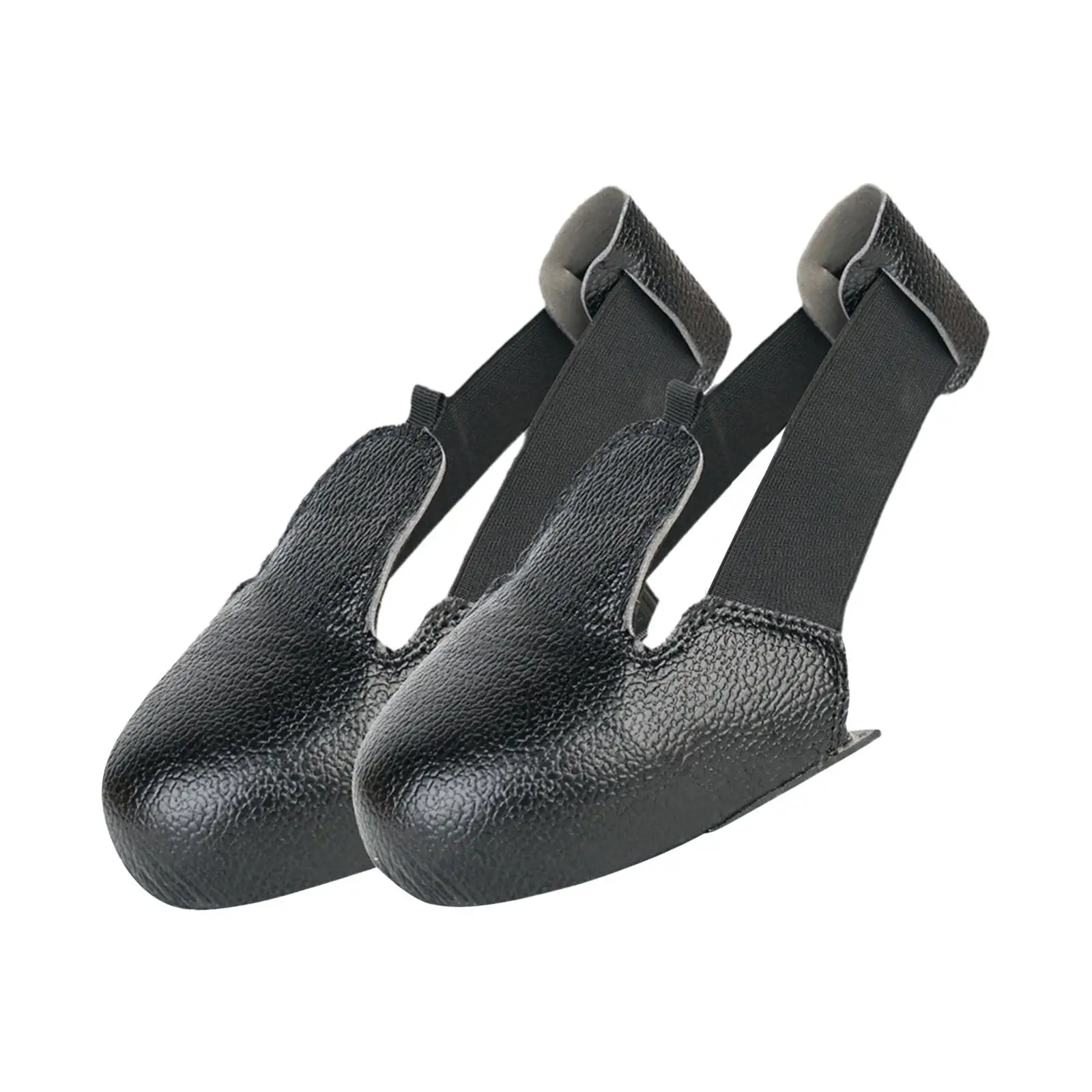 Toe Cap Safety Shoe Covers Leather Sole Caps Protective Shoe Cover Universal for Workplace Toe Cap Safety Overshoes