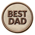 BEST DAD brown