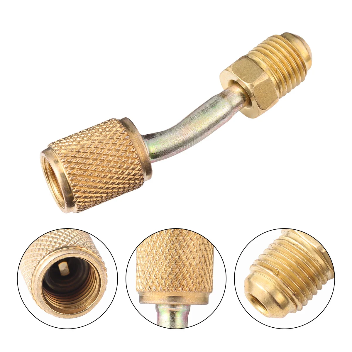 

1 шт. R410 адаптер для кондиционера, набор шлангов для быстрого удаления, установщик, высокоуплотнительный металлический резиновый конвертер для автомобильного переменного тока