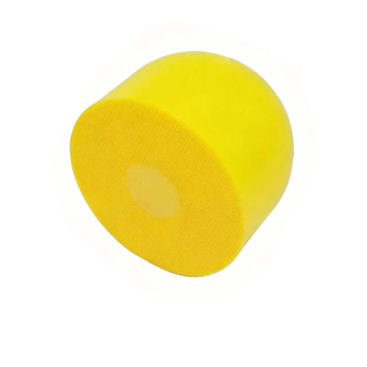Yellow PU Foam Sanding Disc 3 Inch for Manual For wood Grinding Polishing Applications Compatible with Backing Sandpaper
