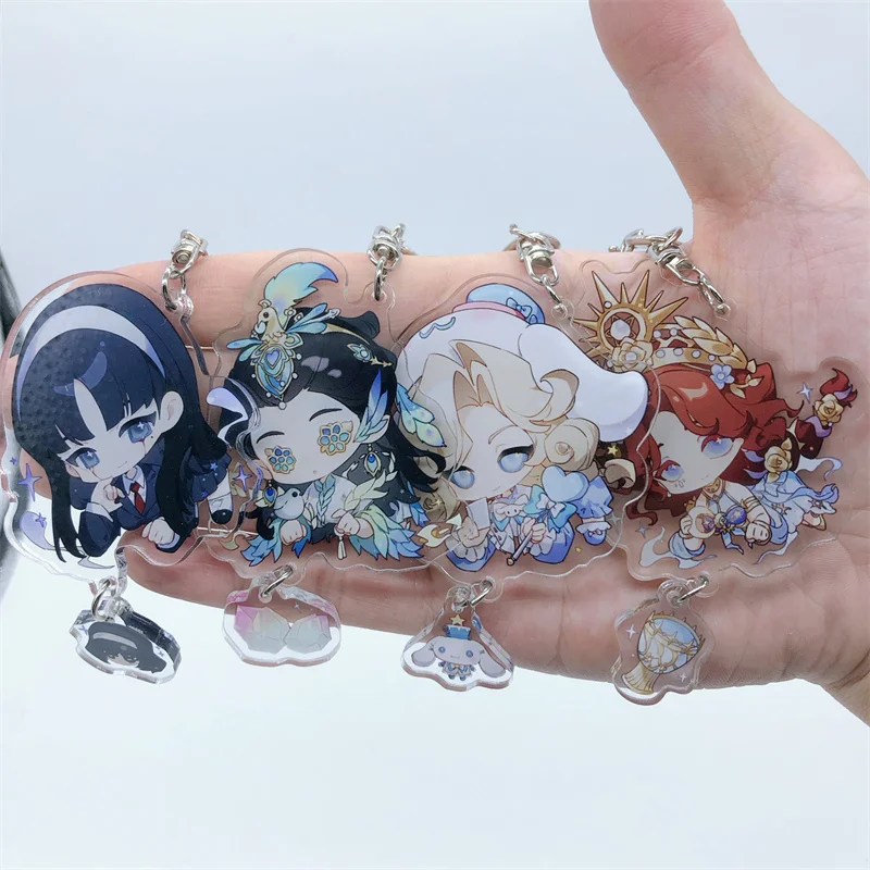 لعبة الهوية VQi Shiyi Ivy Emma Woods ملحقات سلسلة المفاتيح التأثيرية هدية قلادة كرتونية #1