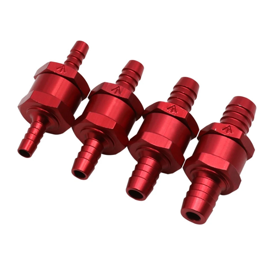 4pcs Fuel Non Return Check Valve For Petrol Diesel Water Fuel Line Carburettor Low Pressure Fuel Tools Accessories