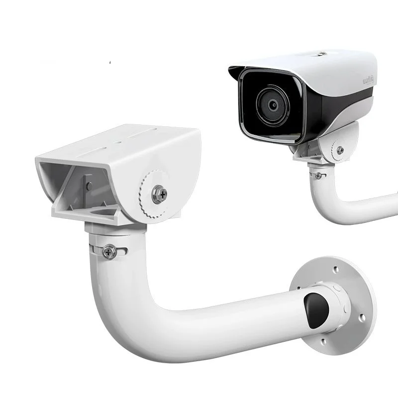 L Type Aluminum Alloy Adjustable Duckbill Head Surveillance Security CCTV Camera Mounting Bracket Wall Mount Camera Holder Stand