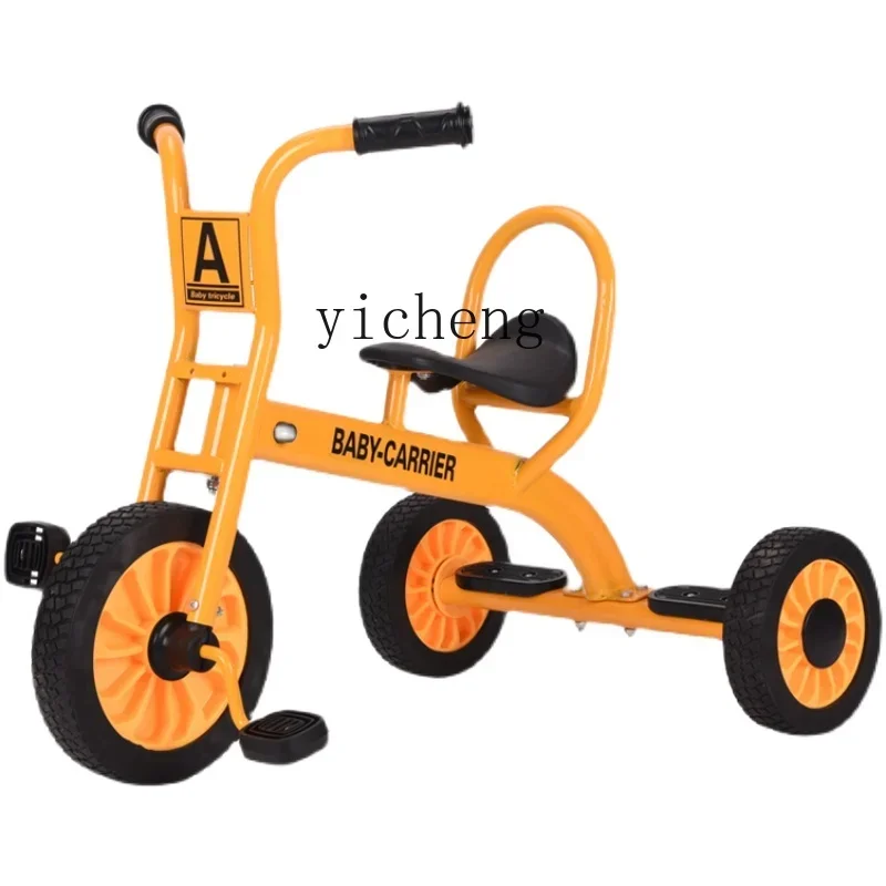 

XL Children's Tricycle Bicycle Single Kindergarten Outdoor Stroller Large Small Car