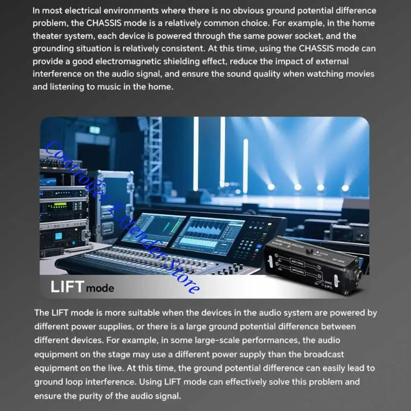 N84B High Fidelitys Audios Hum Elimators 6.35mm Audios IdueoS Tarning Use Professional