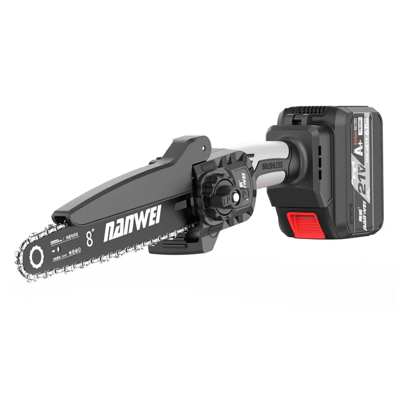 

Small household handheld brushless lithium battery rechargeable outdoor saw firewood logging saw