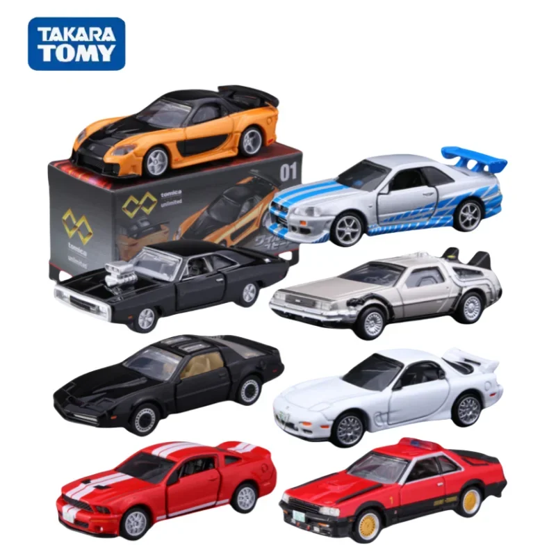 TAKARA TOMY TOMICA TP Unlimited series Western Police alloy model, children\'s collection of decorative toys, gifts for children.