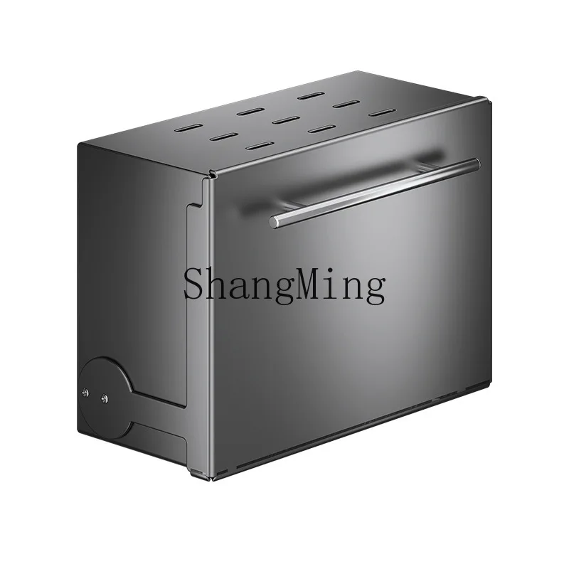 

DSA No Punching Kitchen Shelf Double Seasoning Rack Storage Cabinet Below the Hanging Cabinet