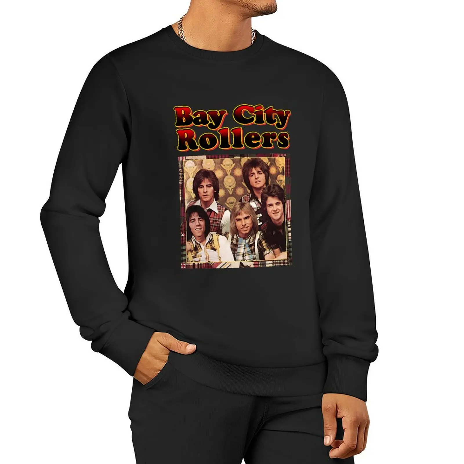 Needed Gifts Band Bay City Rollers Music Rock Gift For Fan Pullover Hoodie hooded shirt clothes for men sweatshirt